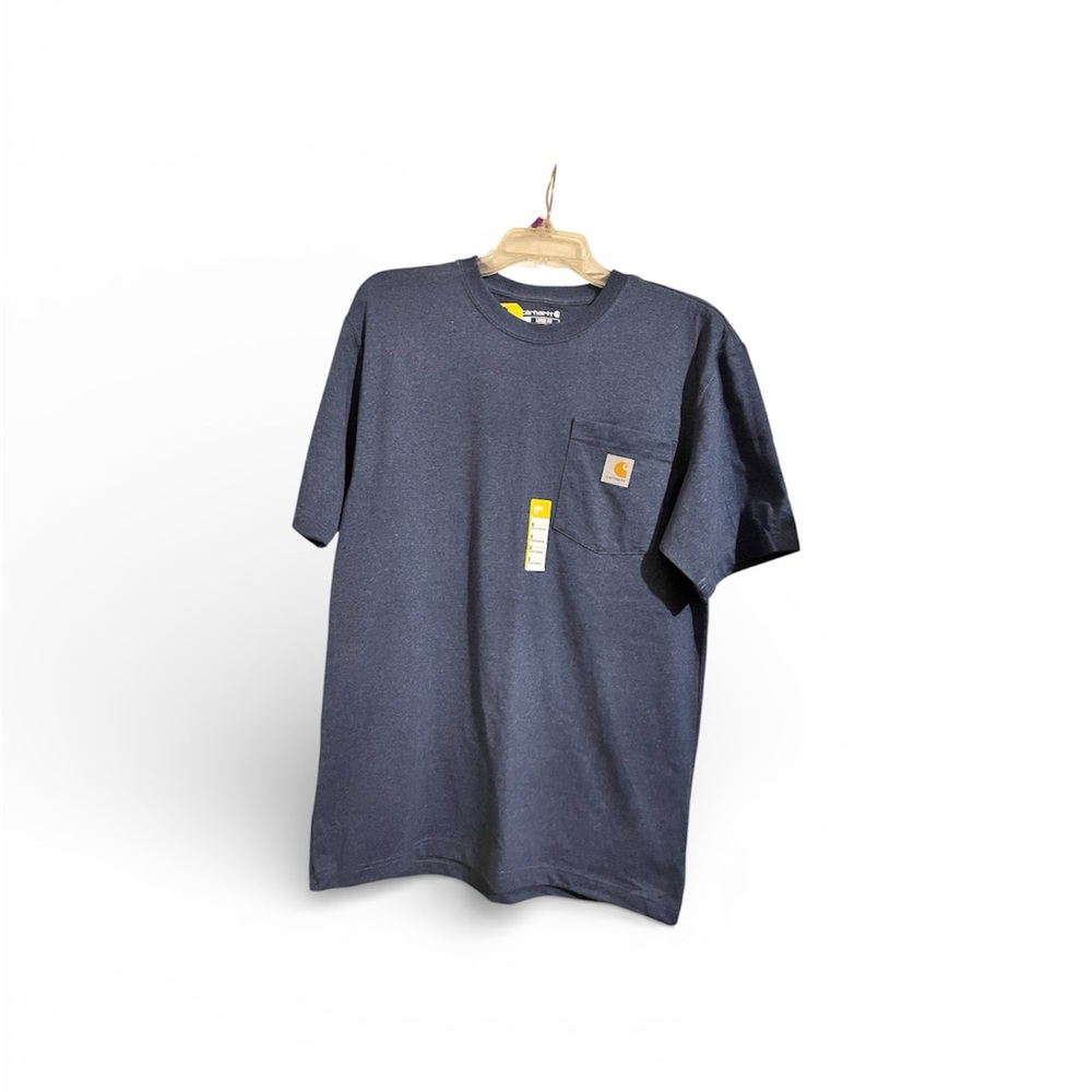Carhartt Men's K87 Workwear Pocket Short Sleeve T-Shirt Bundle - Picture 6 of 11